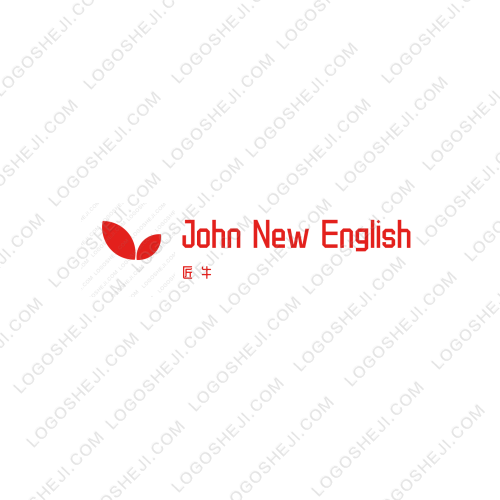 John New Englishlogo設(shè)計