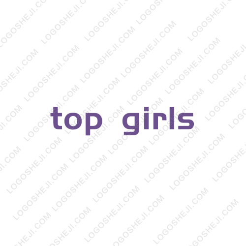 top girlslogo設計