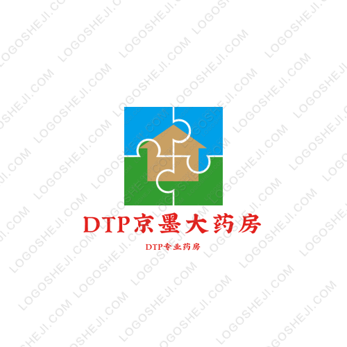 DTP京墨大藥房logo設計